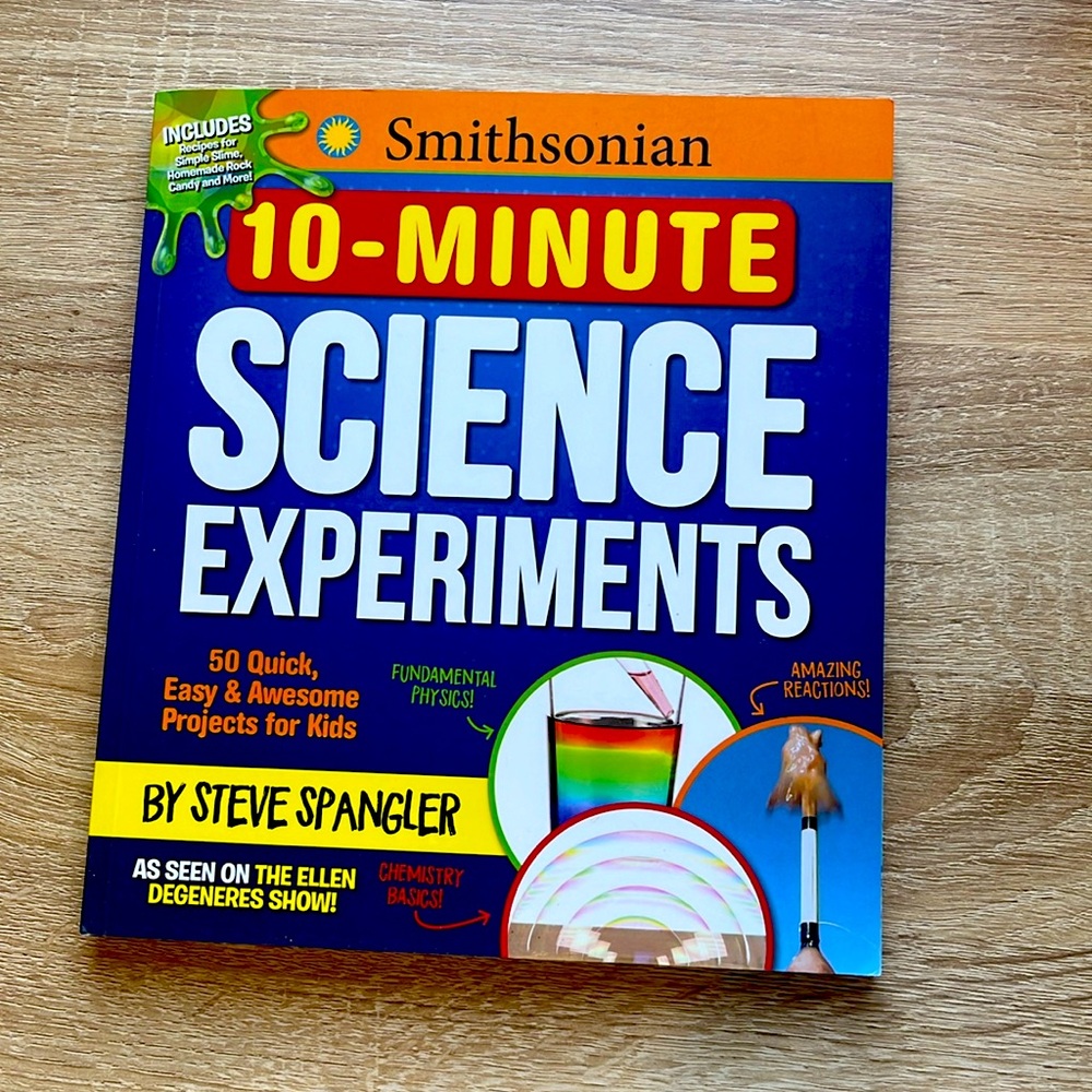 Science Experiment Book by Steve Spangler